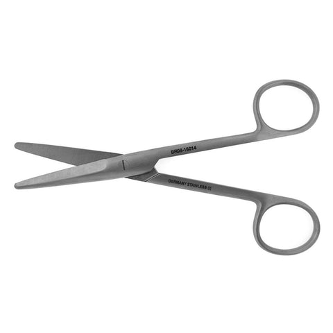BR08-16117 - MAYO Scissors, curved, beveled, 6¾"