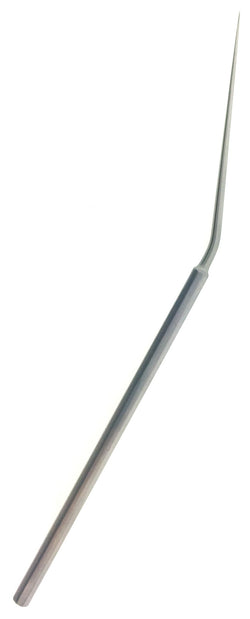BARBARA Needle, angled shaft, straight, pointed, 6"