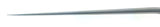 BARBARA Needle, angled shaft, straight, pointed, 6"