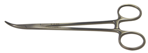 SAWTELL Tonsil Forceps, ring handle, curved, serrated, 7½"