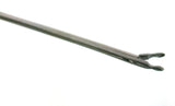 Micro Ear Forceps, Ø 1.2mm x 0.9mm oval spoon, straight, 3"