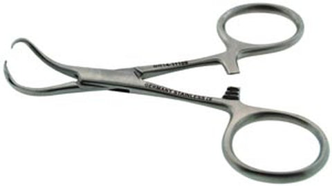 BR14-11109 - BACKHAUS Towel Forcep, 3½"