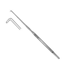 BR40-06920 - ADSON Dura/Nerve Hook, right angle tip, blunt, 8"