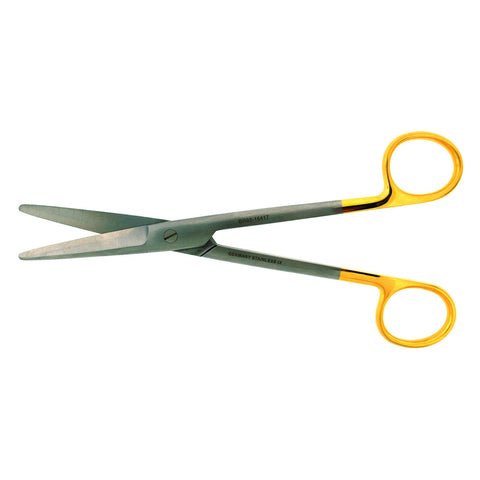 MAYO Scissors, straight, serrated, 6¾" SuperCut TC