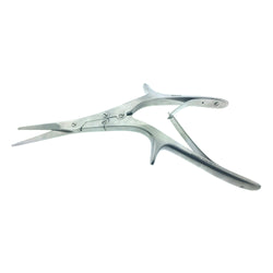 GORNEY Septal Scissors, double-action, angled, serrated, 7¾", TC