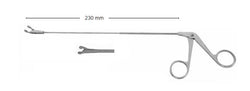 Micro Laryngeal Cup Forcep, angled to left, 2.5mm, 8¾"