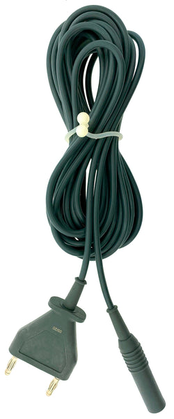 Bipolar Connection Cable, reusable, 16-feet (for Valleylab, USA units), with round plug for bipolar instruments
