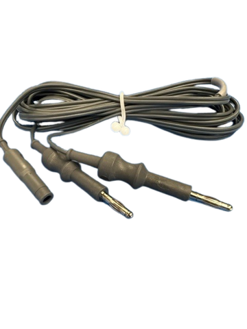 Cable 5950-14 – Dual Banana ESU End with Elmed Bi-Cut Scissor Instrument End