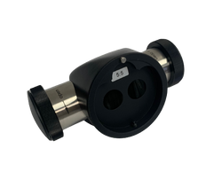 Double Port Beam Splitter w/Integrated 30° Angled Binocular Extension