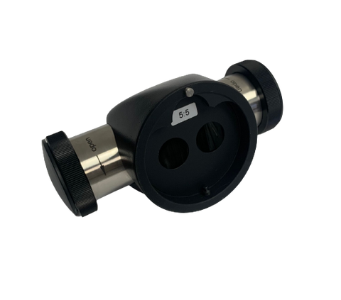 Double Port Beam Splitter w/Integrated 30° Angled Binocular Extension