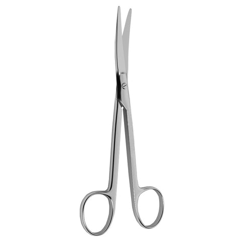 BROWN Dissecting Scissor, curved, 5½"
